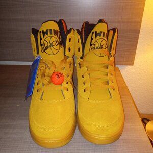 Ewing Athletics 33 Hi Wheat Sunflower Basketball Shoe SZ13 BRAND NEW WITH TAGS